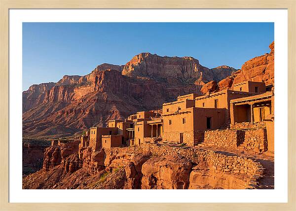 Taos Pueblo At Sunrise