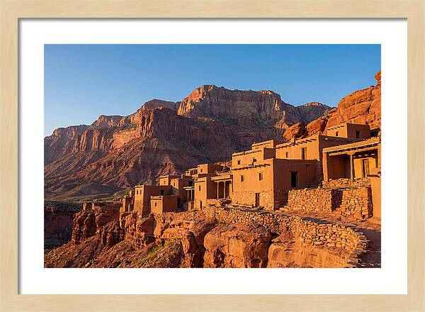 Taos Pueblo At Sunrise