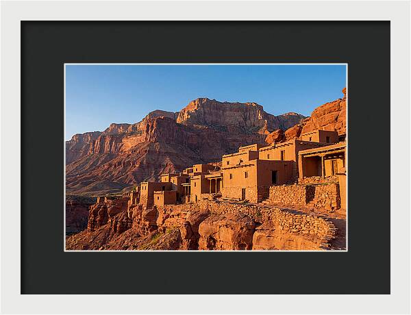 Taos Pueblo At Sunrise