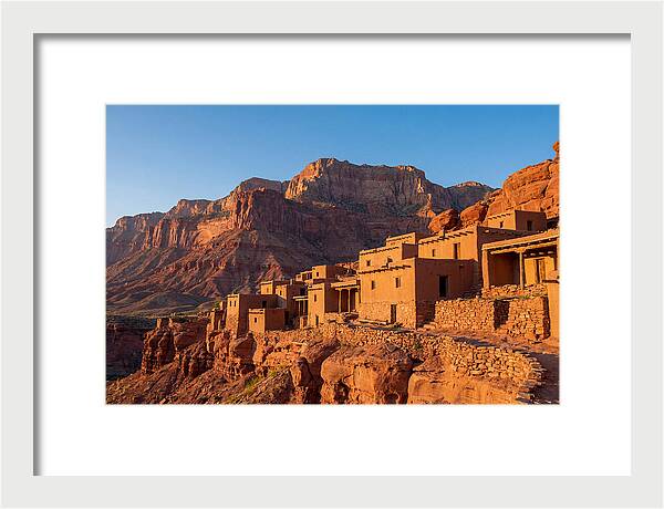 Taos Pueblo At Sunrise