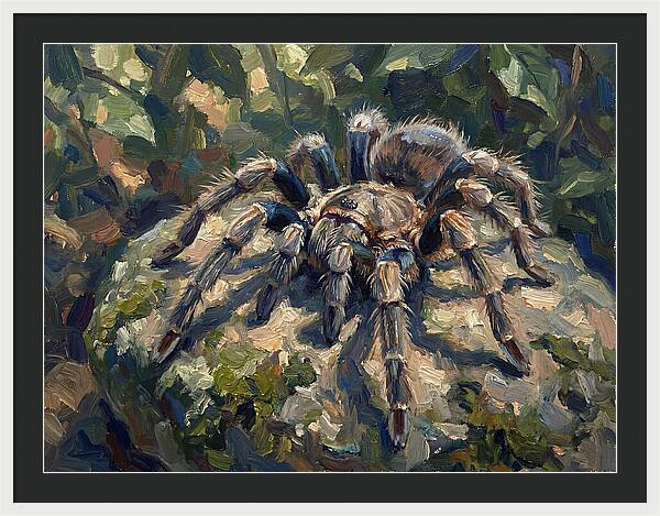 Tarantula Among The Greens