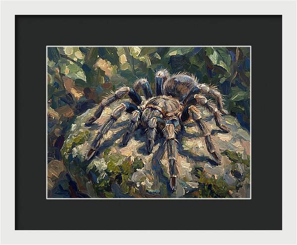 Tarantula Among The Greens