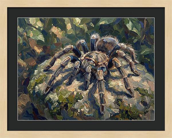Tarantula Among The Greens