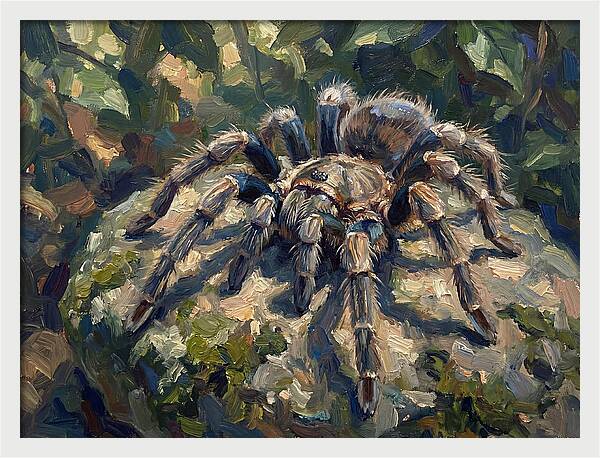 Tarantula Among The Greens