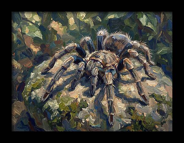Tarantula Among The Greens
