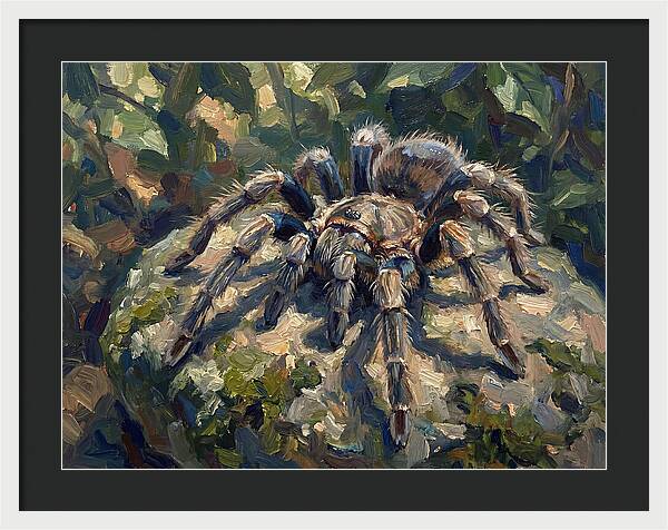 Tarantula Among The Greens