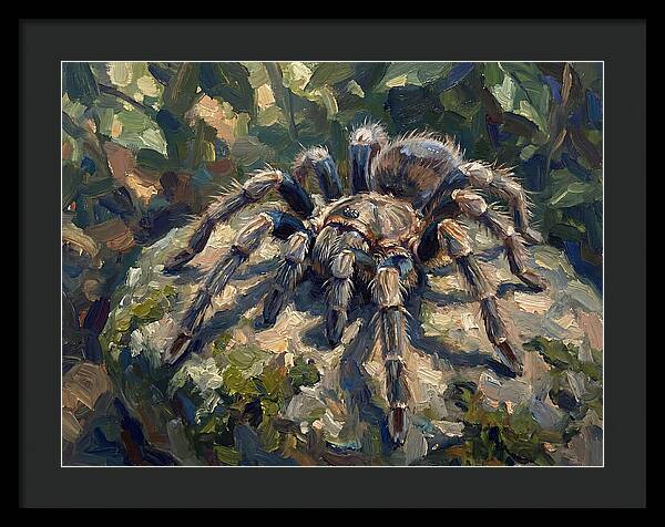 Tarantula Among The Greens