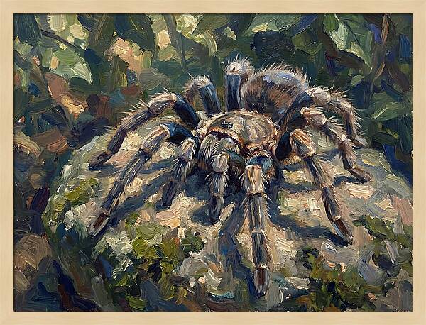 Tarantula Among The Greens