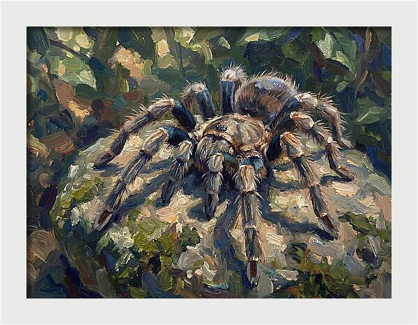 Tarantula Among The Greens