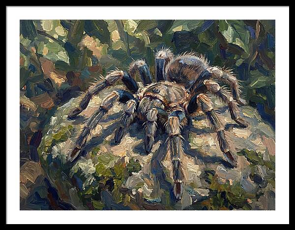 Tarantula Among The Greens