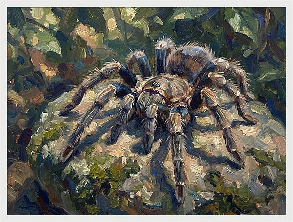 Tarantula Among The Greens