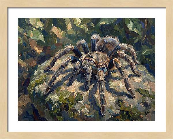 Tarantula Among The Greens