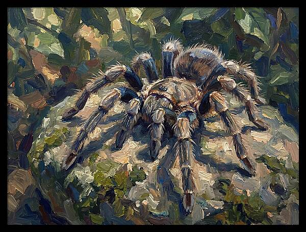 Tarantula Among The Greens