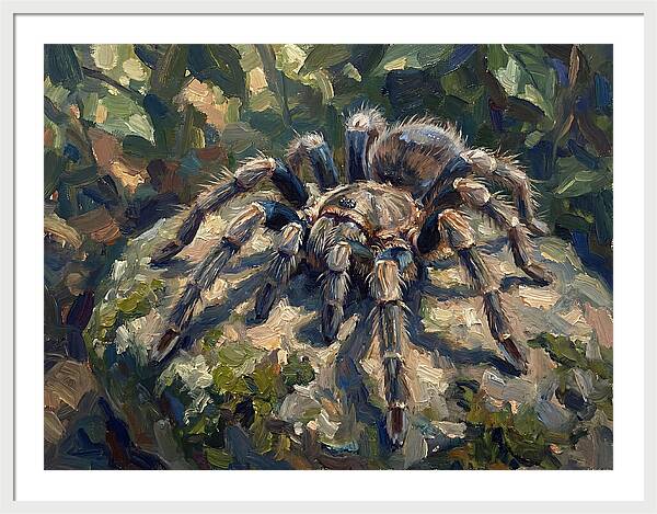 Tarantula Among The Greens