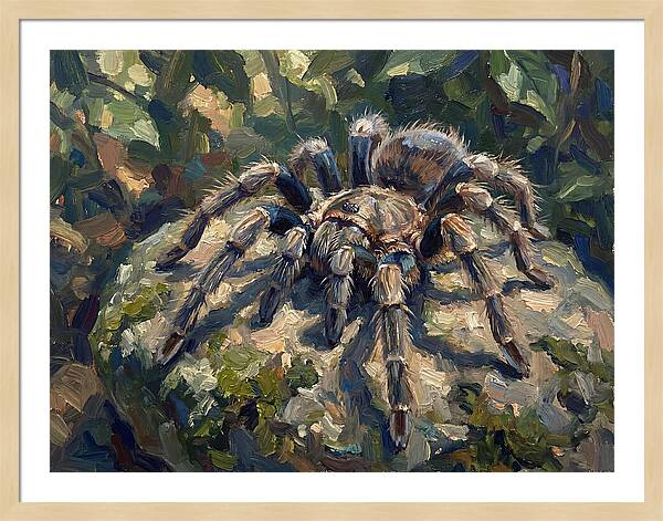 Tarantula Among The Greens