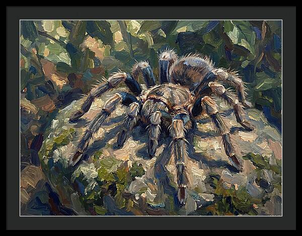 Tarantula Among The Greens