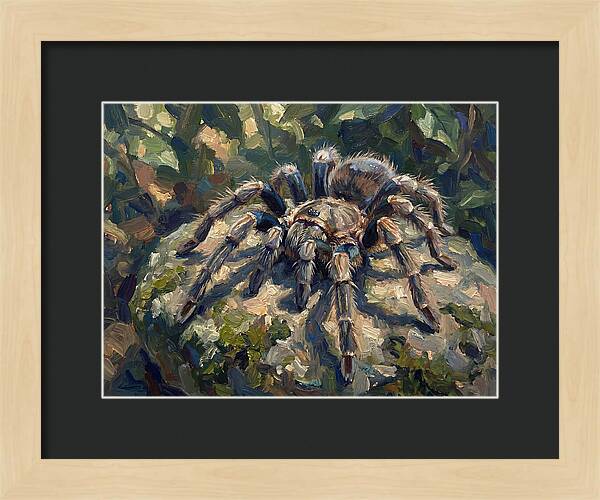 Tarantula Among The Greens