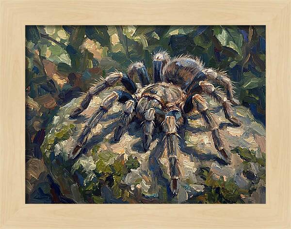 Tarantula Among The Greens
