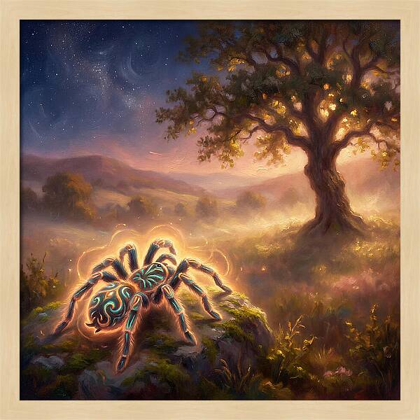 Tarantula In Twilight