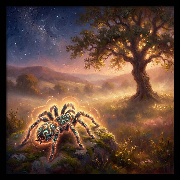 Tarantula In Twilight