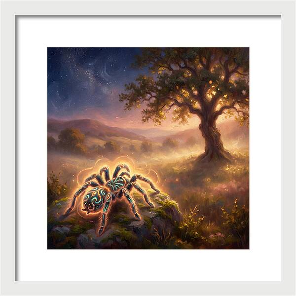 Tarantula In Twilight