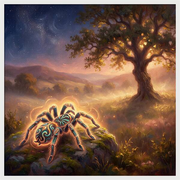 Tarantula In Twilight