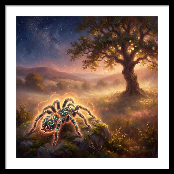 Tarantula In Twilight