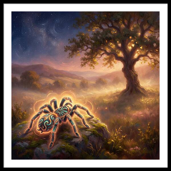 Tarantula In Twilight