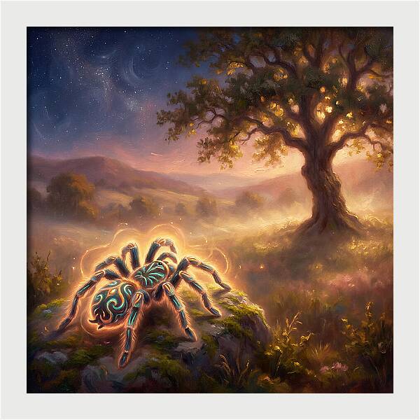 Tarantula In Twilight