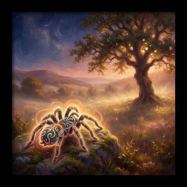 Tarantula In Twilight