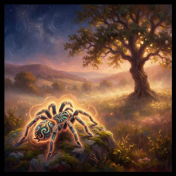 Tarantula In Twilight