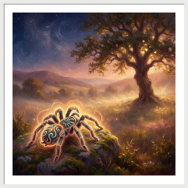 Tarantula In Twilight