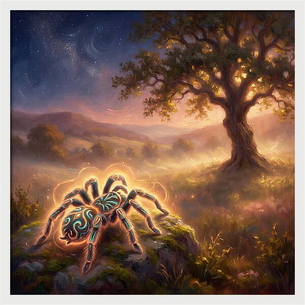 Tarantula In Twilight