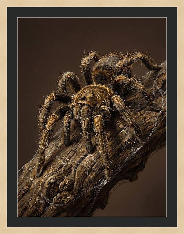 Tarantula On A Branch