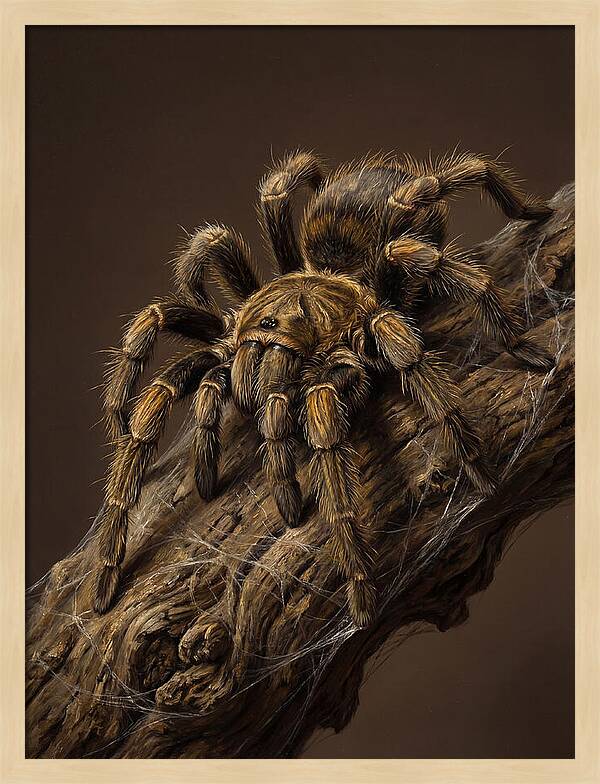 Tarantula On A Branch