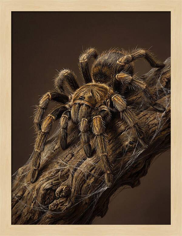 Tarantula On A Branch