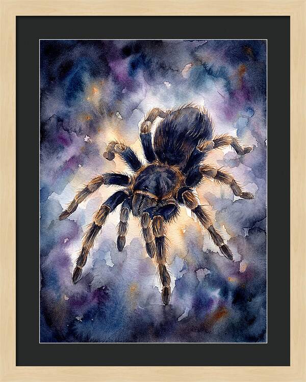 Tarantula Watercolor Exploration