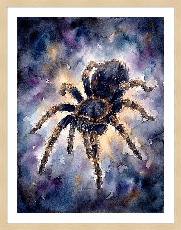 Tarantula Watercolor Exploration