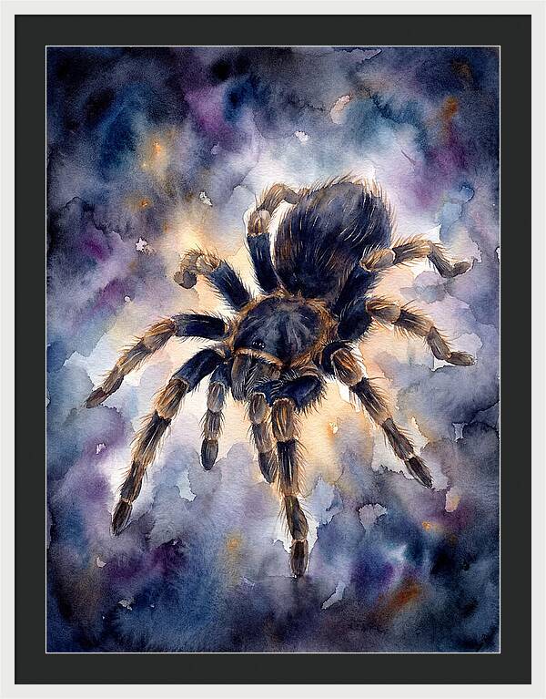 Tarantula Watercolor Exploration