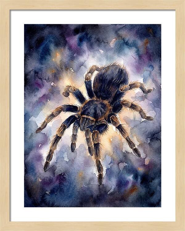 Tarantula Watercolor Exploration