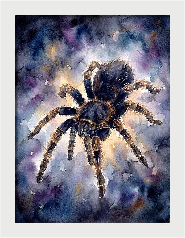 Tarantula Watercolor Exploration