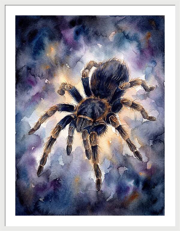 Tarantula Watercolor Exploration