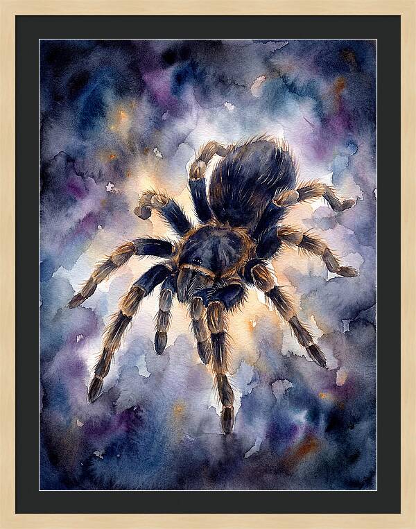 Tarantula Watercolor Exploration