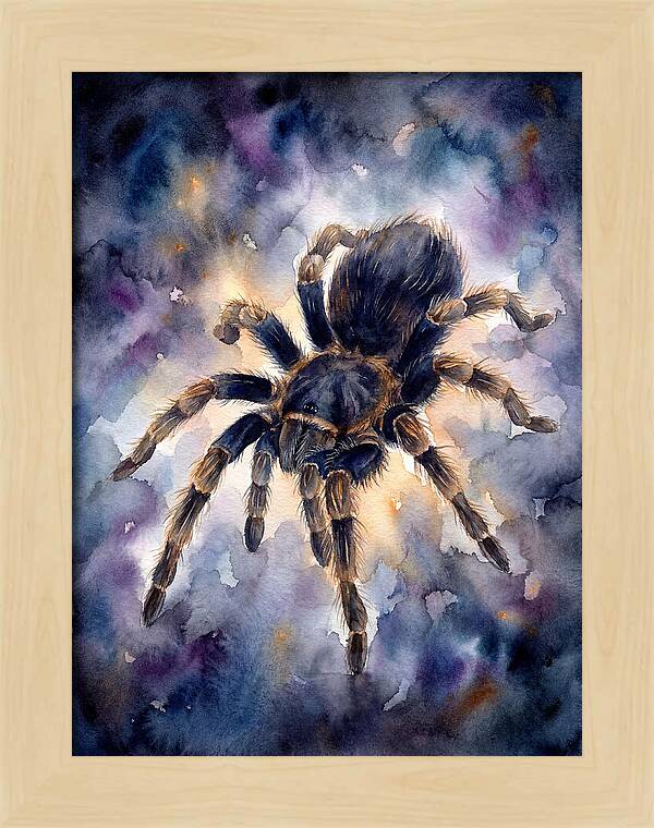 Tarantula Watercolor Exploration