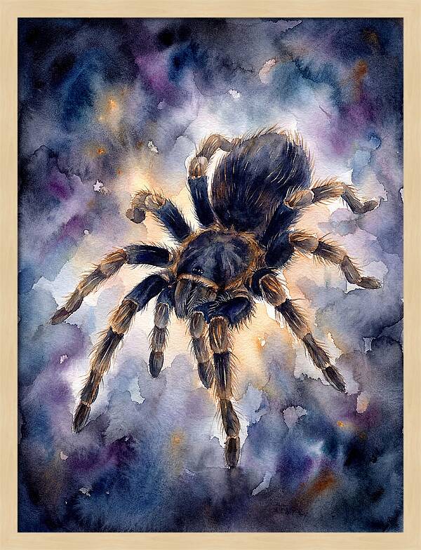 Tarantula Watercolor Exploration