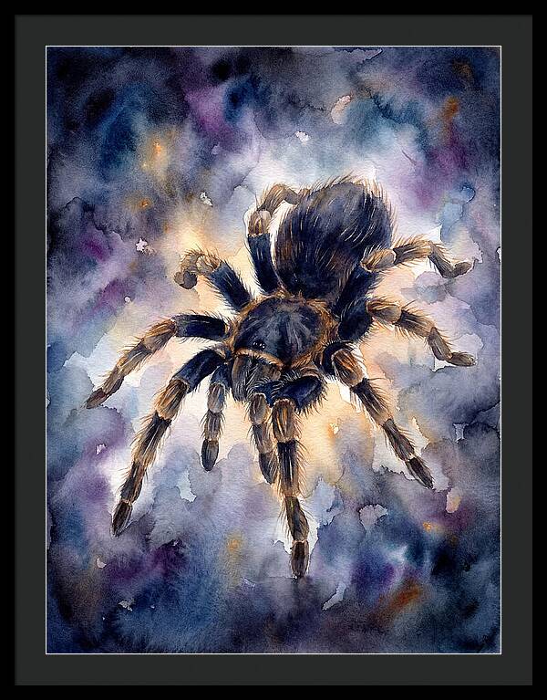 Tarantula Watercolor Exploration