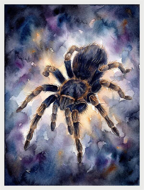 Tarantula Watercolor Exploration