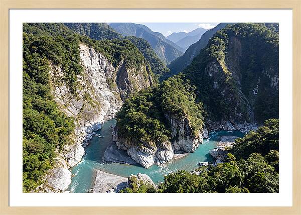 Taroko Gorge From Above