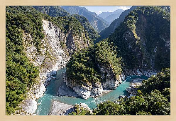 Taroko Gorge From Above