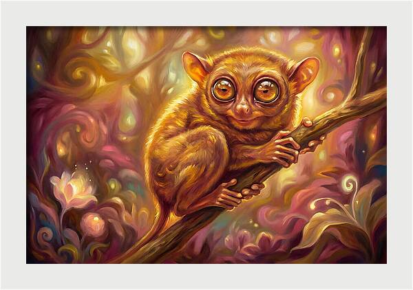 Tarsier In Enchanted Forest